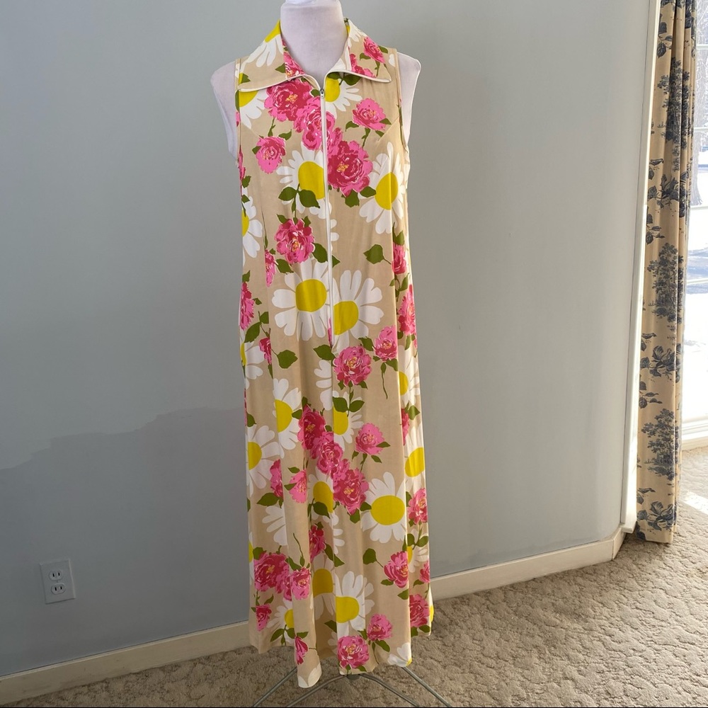 Flowered Swim Coverup/Robe